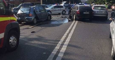GALERIE FOTO / ACCIDENT RUTIER LA CONSTANȚA! Mai multe mașini au fost implicate - 3