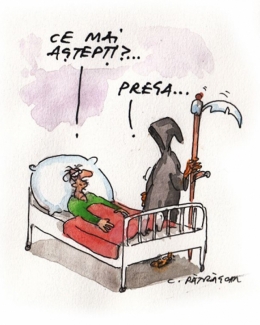 Stire din Cultură-Educație : Trei celebri caricaturiști români expun la Teatrul de Stat