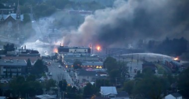 Stire din Diverse : Bilanț TRAGIC ÎN CANADA, în urma exploziei unui tren