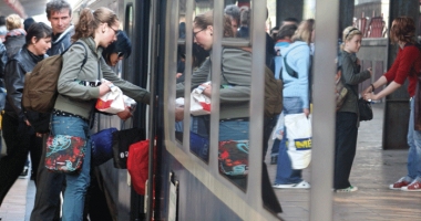 Facilități pe tren pentru elevi