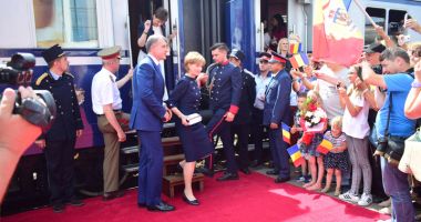 Trenul regal a ajuns în Dobrogea! Custodele Coroanei române, în vizită la Constanța