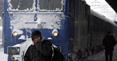 Stire din Social : 29 de trenuri au fost anulate din cauza ninsorii și viscolului