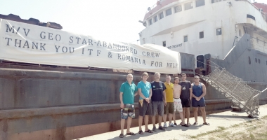 Stire din Economie : Armatorul navei "Geo Star", obligat să plătească salariile. Cum va recupera banii ITF România