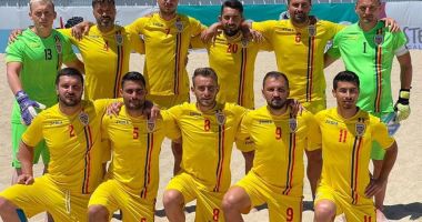 Stire din Sport : Tricolorii au ratat calificarea la turneul final al CM de fotbal pe plajă