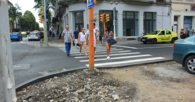 Bulevardul Tomis, "sedus" și abandonat. Reabilitat pe jumătate în campania electorală, lucrările au fost sistate - 7