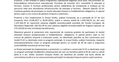 Construire imobil P+1E cu destinația de creșă cu program prelungit in orașul Ovidiu, județul Constanta - 2