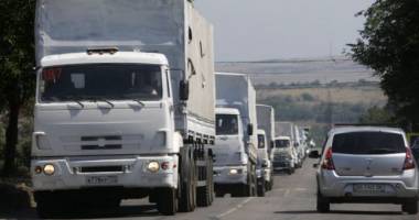 Stire din Actualitate : Rusia a trimis al 12-lea convoi umanitar în estul Ucrainei