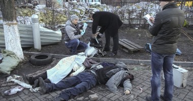 Imagini dramatice - ZI DE DOLIU NAȚIONAL la Kiev: zeci de morți, sute de răniți - 3