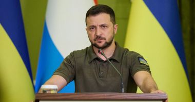 Stire din Actualitate : Ucraina, prudentă după anunţul retragerii ruse din Herson, afirmă Volodimir Zelenski