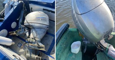 Ucraineni, prinşi la pescuit ilegal în România, cu o barcă cu motor furat din Croaţia - 2