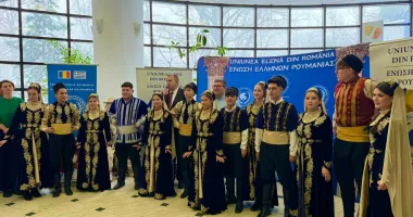 Ansamblul Can Renkler din Topraisar a reprezentat UDTTMR la evenimentul „E vremea carnavalului” - 2