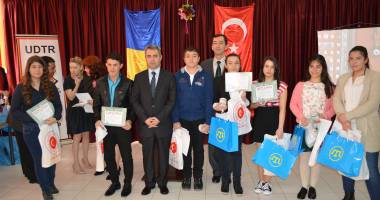Olimpicii de la limba turcă, premiați de UDTTMR cu excursii - 2