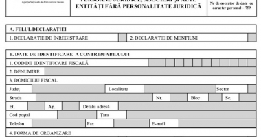 Cine și când depune declarația 010
