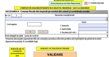 Stire din Economie : Ultima zi pentru depunerea declarației 112