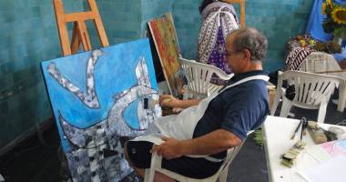 Stire din Cultură-Educație : Ultimele retușuri ale tablourilor, la Medgidia