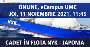 Stire din Cultură-Educație : Cadet în flota japoneză la Universitatea Maritimă Constanța!