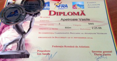 Un atlet veteran constănțean, medaliat cu bronz la Balcaniadă. După 20 de ani, din nou pe podium! - 2