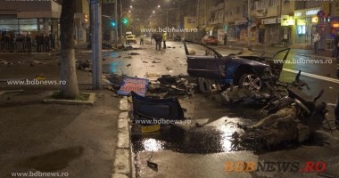 ATENȚIE, IMAGINI ȘOCANTE! BMW făcut PRAF la 160km/h. Galerie FOTO și VIDEO - 3