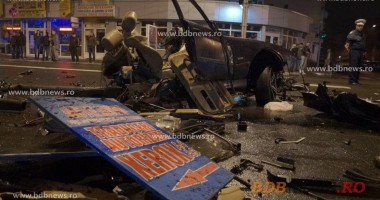 ATENȚIE, IMAGINI ȘOCANTE! BMW făcut PRAF la 160km/h. Galerie FOTO și VIDEO - 4
