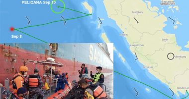 Stire din Economie : Un cargou norvegian a salvat 35 de pescari de pe un trauler indonezian în flăcări