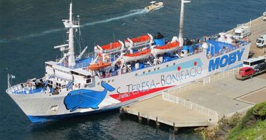 Stire din Eveniment : Incident naval! Un ferry-boat italian a lovit o stâncă subacvatică
