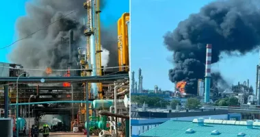 Stire din Actualitate : Explozie uriașă la o rafinărie a companiei MOL. O persoană a murit, iar mai mulți oameni au fost răniți