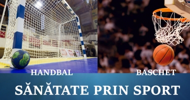 Stire din Sport : Handbal și baschet în campania "Uniți prin sport"