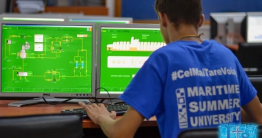 Maritime Summer University la UMC. Au simulat viața de studenție, la Constanța - 12