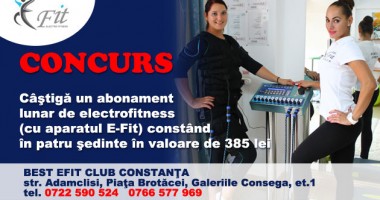 Stire din Eveniment : IATĂ CÂȘTIGĂTORUL concursului organizat de BEST EFIT CLUB și CUGET LIBER