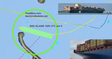 Stire din Actualitate : Un portcontainer a blocat portul Gioia Tauro din Italia