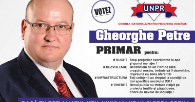 Stire din Politică-Administrație : Gheorghe Petre, candidatul UNPR la funcția de primar al orașului Năvodari