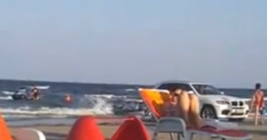 VIDEO. Tupeul nu are limită! Și-a scos ski jet-ul din apă cu un bolid de lux, în MAMAIA - 2