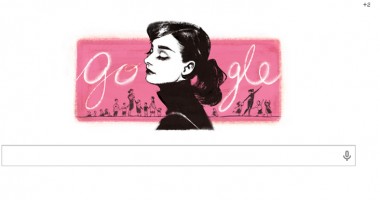 Stire din Social : GOOGLE o sărbătorește pe Audrey Hepburn, la 85 de ani de la nașterea actriței