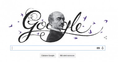 Stire din Social : GOOGLE îl sărbătorește pe Vasile Alecsandri printr-un logo special