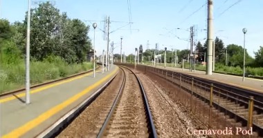 Stire din Constanța focus : București-Constanța, 160 km/h - filmarea completă din tren