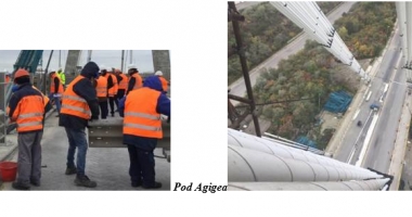 DIRECTORUL CNADNR, CONTROL pe PODUL AGIGEA / CÂND SE VA RELUA CIRCULAȚIA - 2