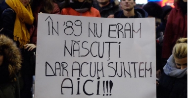 Stire din Social : IMAGINEA ZILEI / Tineriada! Generațiile noi vor să schimbe România