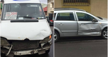 ACCIDENT RUTIER LA CONSTANȚA. MICROBUZ 304, LOVIT DE O MAȘINĂ. DOUĂ VICTIME - 1