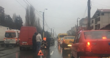 ACCIDENT RUTIER ÎN ZONA ACADEMIEI NAVALE. VICTIMA, UN BĂRBAT DE 30 DE ANI