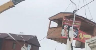 FOTO - VIDEO / Șeful Poliției Locale Mangalia, AGRESAT în timpul unei acțiuni de demolare - 2