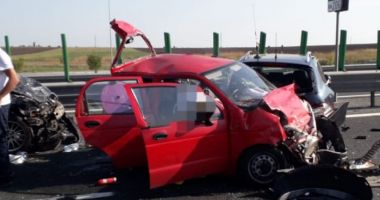 UPDATE. Grav accident rutier pe A2. Sunt patru victime! - 3