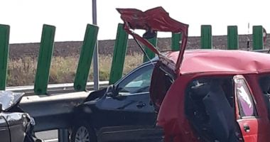 UPDATE. Grav accident rutier pe A2. Sunt patru victime! - 5