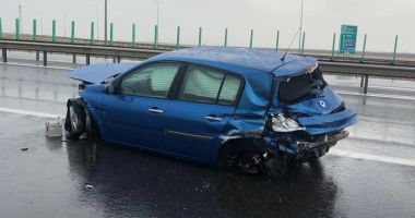 Accident rutier pe Autostrada Soarelui. Intervine elicopterul SMURD - 2