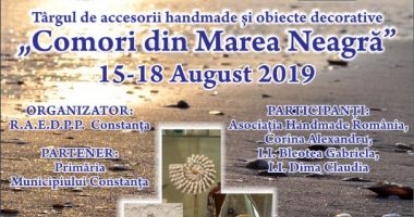 Creații cu tematică marină, la târgul de produse handmade "Comori din Marea Neagră"