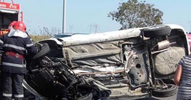 GALERIE FOTO-VIDEO / Primele imagini de la accidentul teribil din Ovidiu - 2