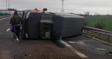 Stire din Eveniment : Șoferi, atenție! Accident pe Autostrada A2!
