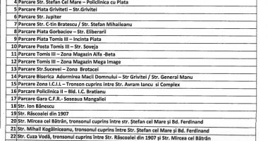 A fost elaborat noul Regulament al Parcărilor la Constanţa! Cât vom plăti pe oră - 3