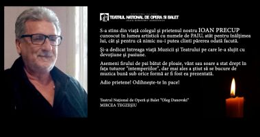 Doliu la Teatrul „Oleg Danovski”