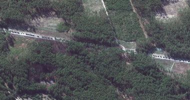 Stire din Actualitate : IMAGINEA ZILEI. Aşa se vede din satelit convoiul de blindate rusești, de aproape 70 de kilometri, care se îndreaptă spre Kiev