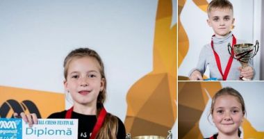 Stire din Sport : Trei tineri şahişti de la CS Năvodari, pe podium la Mega Mall Chess Festival